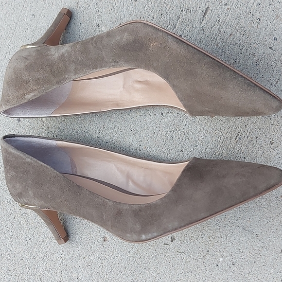 Franco Sarto 👠 heels leather upper sz 9.5M - Picture 3 of 7